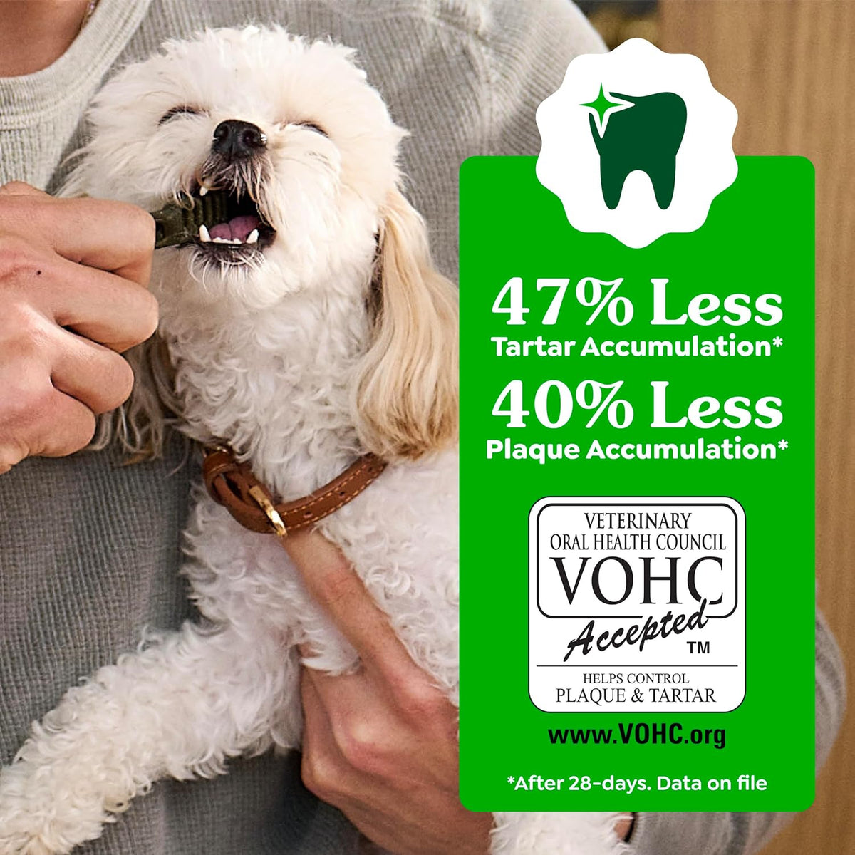 Teenie Original Natural Dental Dog Treats, Chicken