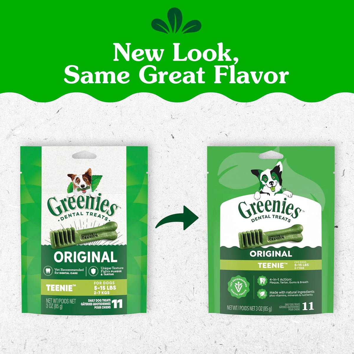 Teenie Original Natural Dental Dog Treats, Chicken