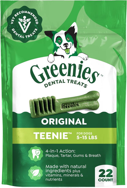 Teenie Original Natural Dental Dog Treats, Chicken