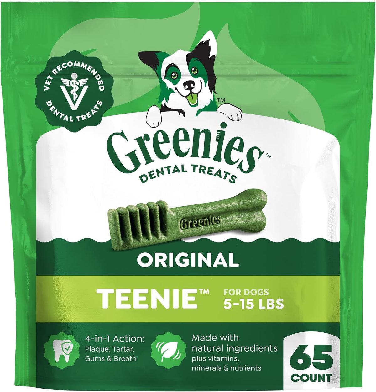 Teenie Original Natural Dental Dog Treats, Chicken