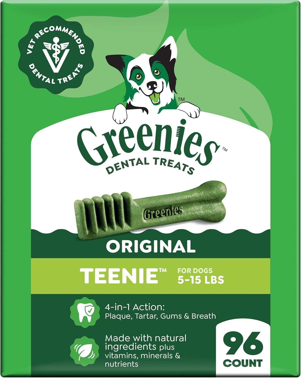 Teenie Original Natural Dental Dog Treats, Chicken