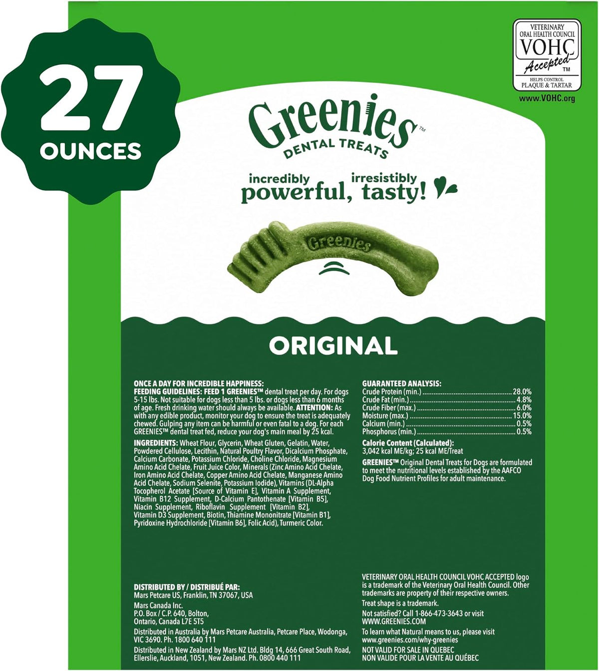 Teenie Original Natural Dental Dog Treats, Chicken