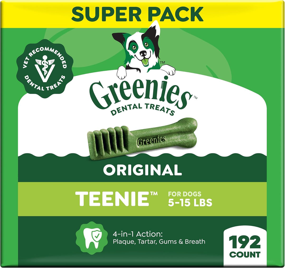 Teenie Original Natural Dental Dog Treats, Chicken