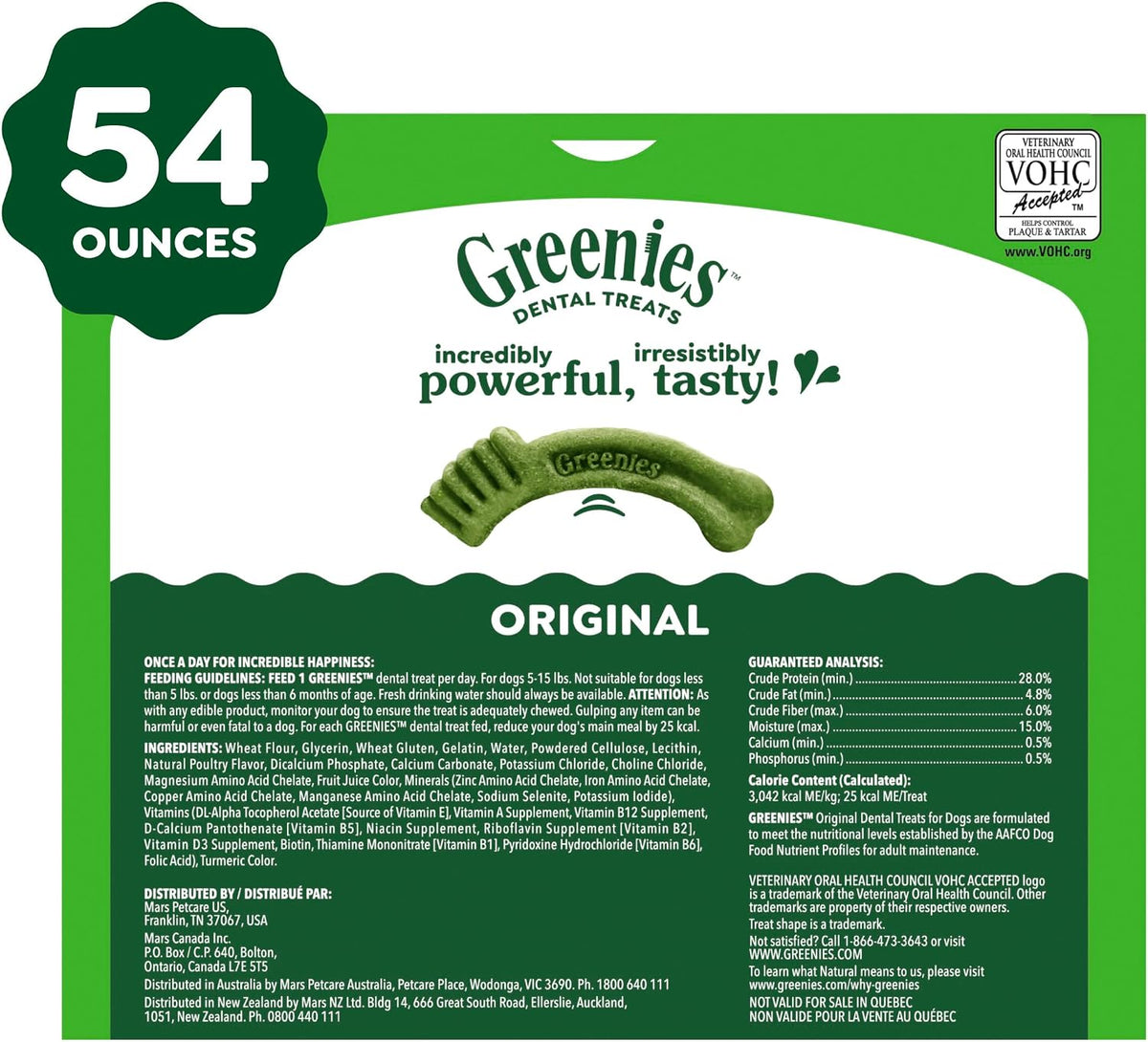 Teenie Original Natural Dental Dog Treats, Chicken
