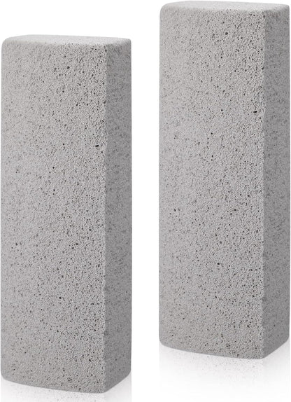 Loopeer 2 Pcs Pet Hair Remover Pumice Stone for Dog Cat Hair Removal Cleaning Pet Fur Stone 6 Inch Dog Fur Cleaning Tool for Car Interior Bedding Carpet Couch Furniture(6 x 2 x 1.6 in)