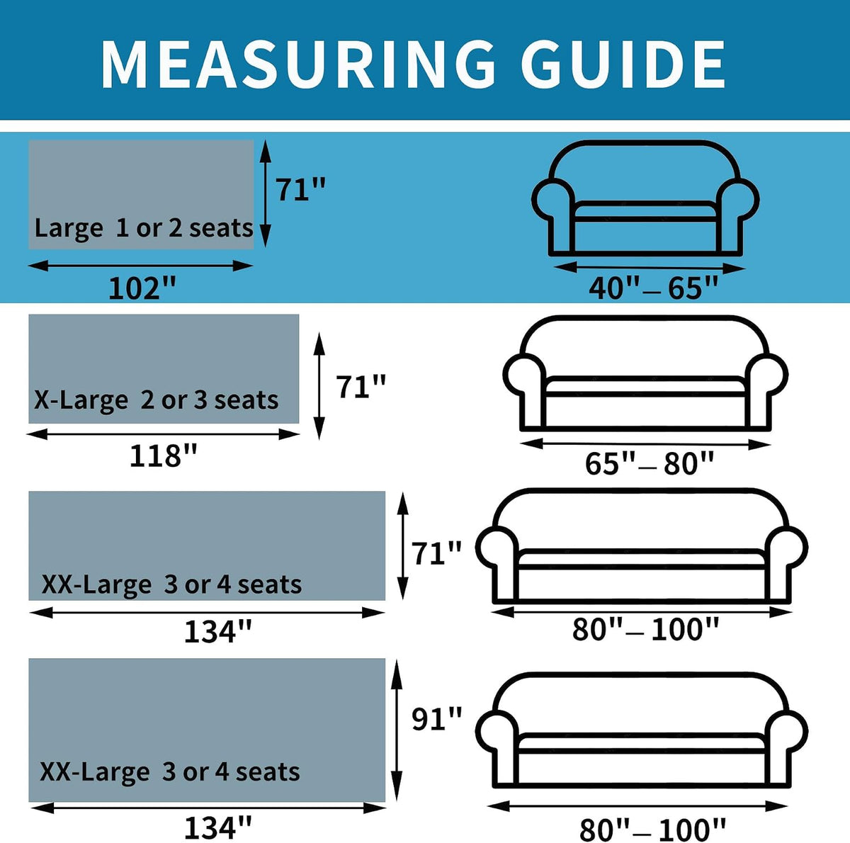 Non Slip Couch Cover Sofa Covers for 3 Cushion Couch Washable sectional Couch Covers for Dogs pet Furniture Protector Couch Cover Blanket for Living Room (Off White, 91"x134")