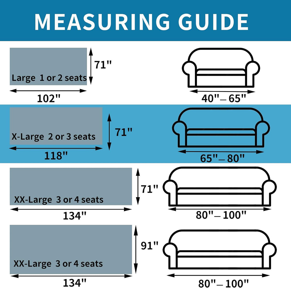 Non Slip Couch Cover Sofa Covers for 3 Cushion Couch Washable sectional Couch Covers for Dogs pet Furniture Protector Couch Cover Blanket for Living Room (Off White, 91"x134")