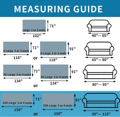 Non Slip Couch Cover Sofa Covers for 3 Cushion Couch Washable sectional Couch Covers for Dogs pet Furniture Protector Couch Cover Blanket for Living Room (Off White, 91"x134")