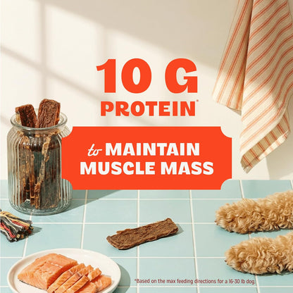 Chicken Jerky Dog Treats, Made with 100% Real Chicken Breast, 16 Ounces, Healthy, Easily Digestible, Long-Lasting, High Protein, Satisfies Dog's Urge to Chew