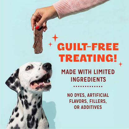 Chicken Jerky Dog Treats, Made with 100% Real Chicken Breast, 16 Ounces, Healthy, Easily Digestible, Long-Lasting, High Protein, Satisfies Dog's Urge to Chew