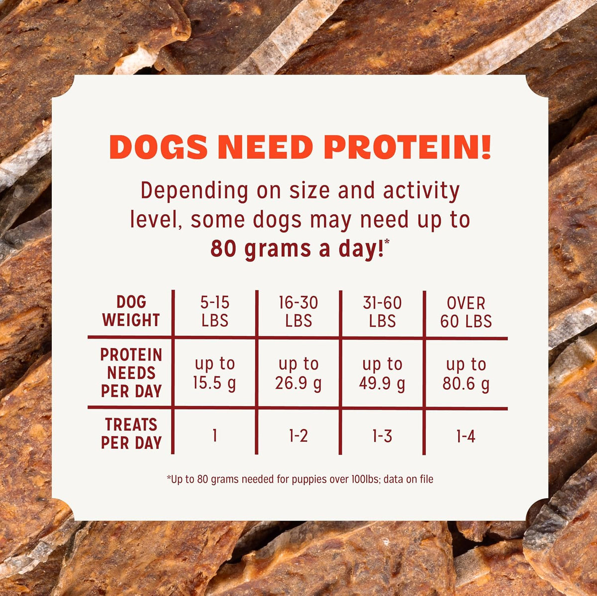 Chicken Jerky Dog Treats, Made with 100% Real Chicken Breast, 16 Ounces, Healthy, Easily Digestible, Long-Lasting, High Protein, Satisfies Dog's Urge to Chew