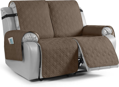 VANSOFY Waterproof Recliner Couch Covers Washable, Dark Gray,3 Seater