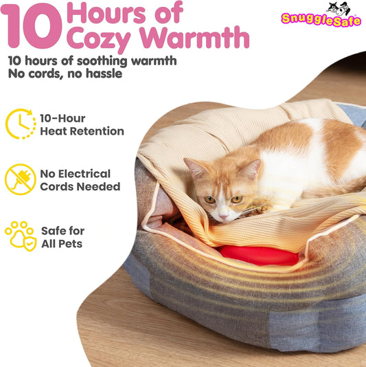 Microwave Pet Heating Disc, Heating Pad for Kittens & Cats
