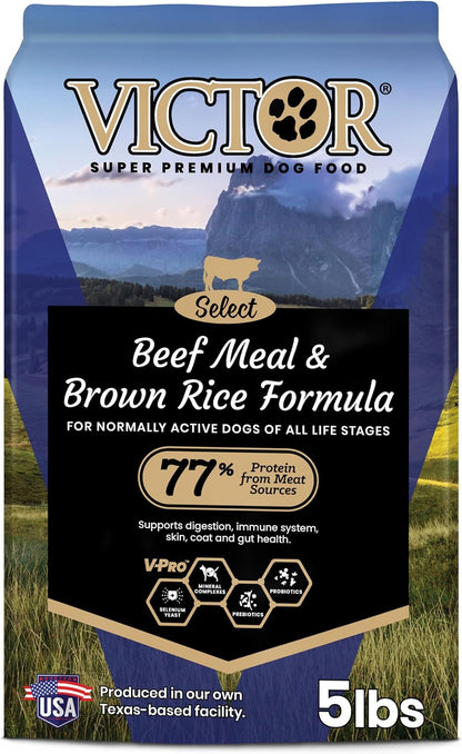 Select Gluten-Free Beef Meal & Brown Rice Dry Dog Food, 5 lb