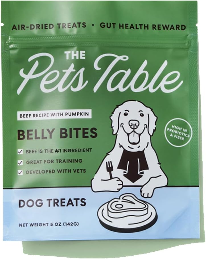 Limited Ingredient Beef Air Dried Dog Treats, 5 Oz