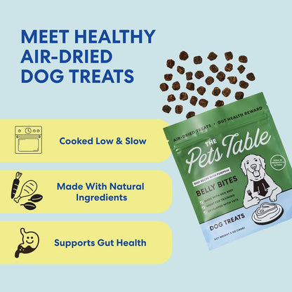 Limited Ingredient Beef Air Dried Dog Treats, 5 Oz