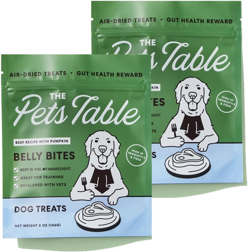 Limited Ingredient Beef Air Dried Dog Treats, 5 Oz