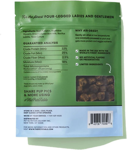Limited Ingredient Beef Air Dried Dog Treats, 5 Oz