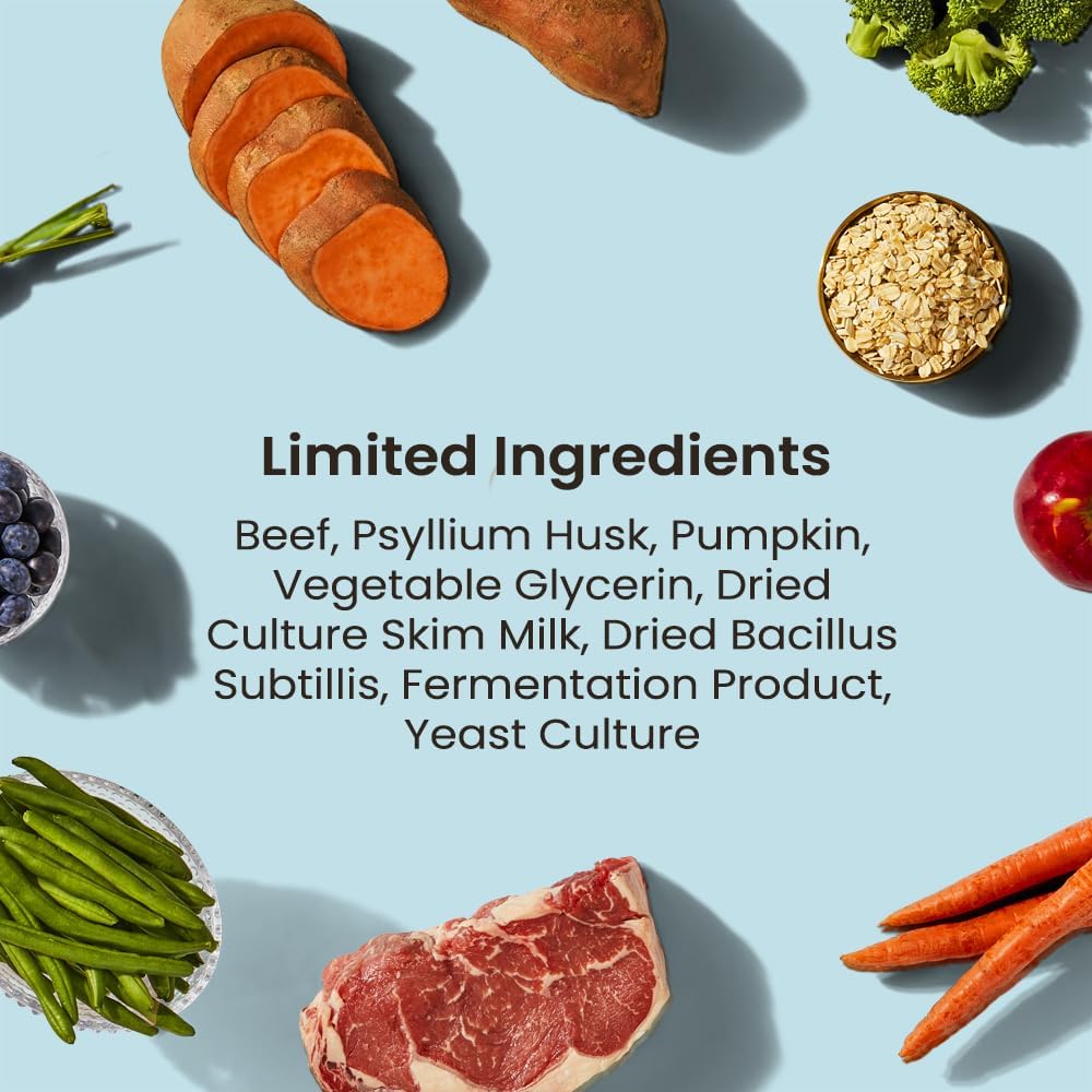 Limited Ingredient Beef Air Dried Dog Treats, 5 Oz