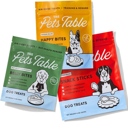 Limited Ingredient Beef Air Dried Dog Treats, 5 Oz