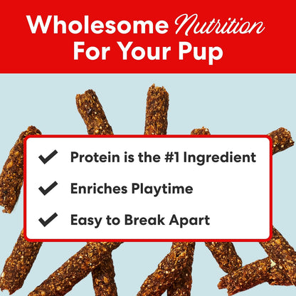 Limited Ingredient Beef Air Dried Dog Treats, 5 Oz