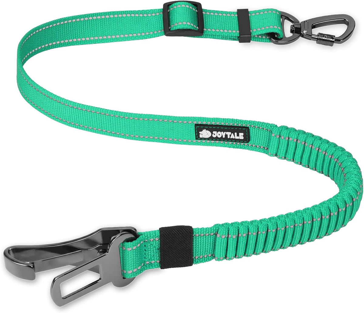 3-in-1 Bungee Dog Seat Belt for Car, Medium and Large Dogs, Black