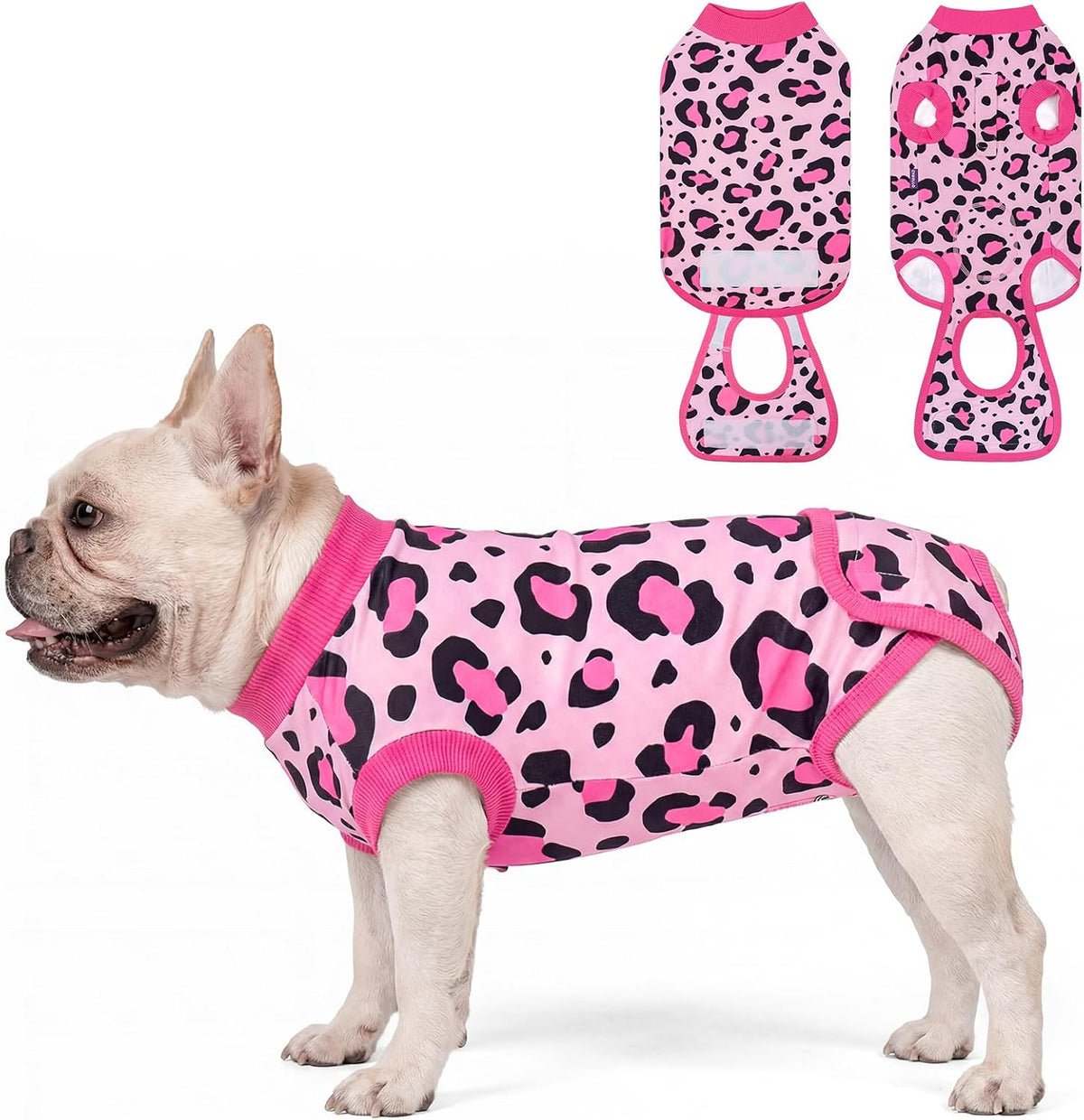 Recovery Suit for Dogs Surgery Surgical Dog Onesie, Yellow Duck, M