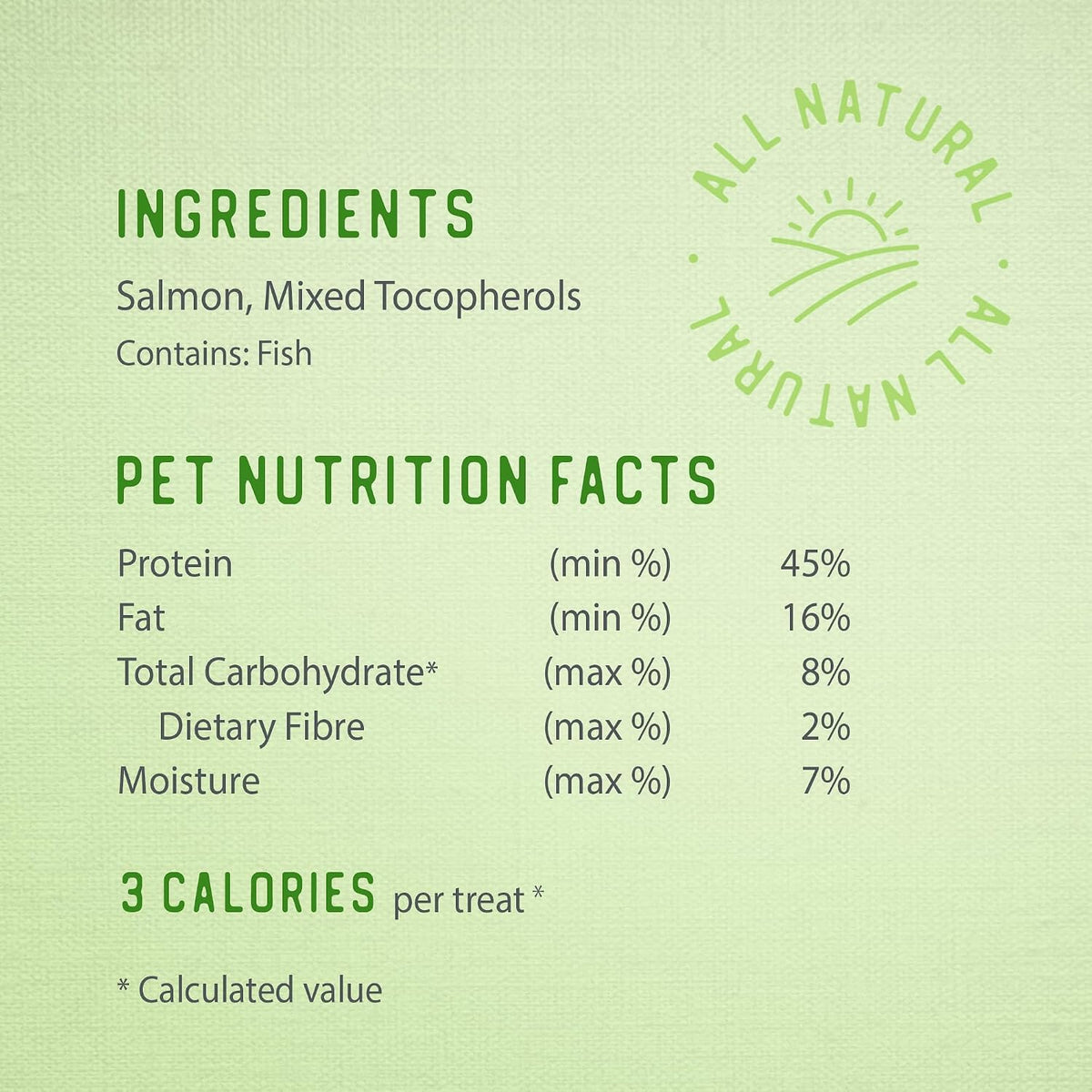 Freeze Dried Dog Treats - Salmon 3.2OZ