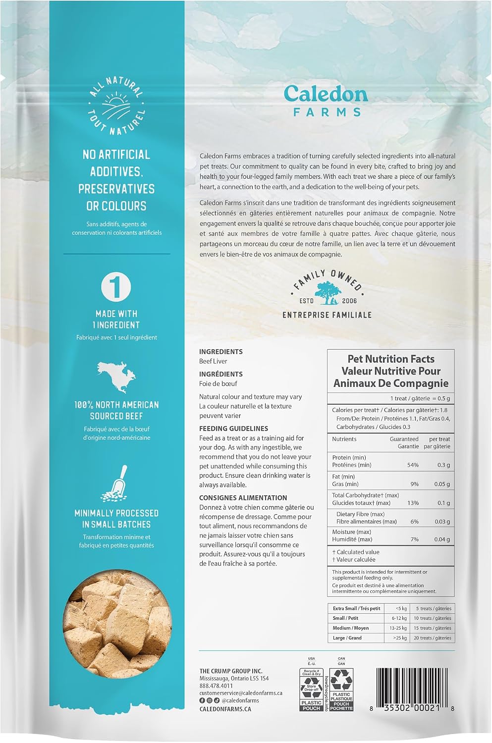 Freeze Dried Dog Treats - Salmon 3.2OZ