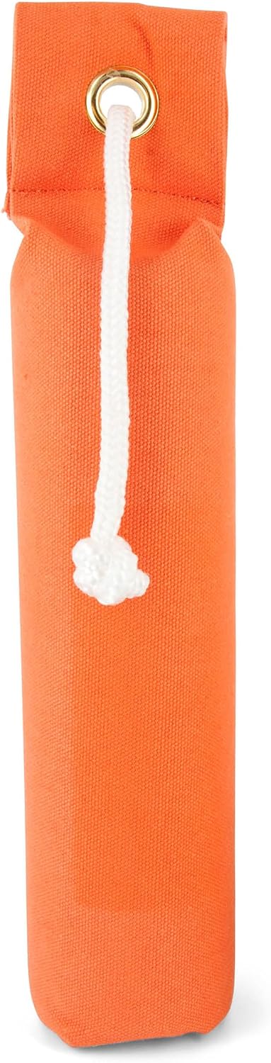 Canvas Dummy, Orange, Puppy Size 2.25 inches x 8.5 inches