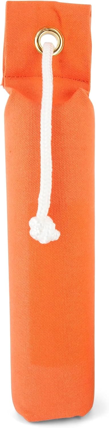 Canvas Dummy, Orange, Puppy Size 2.25 inches x 8.5 inches