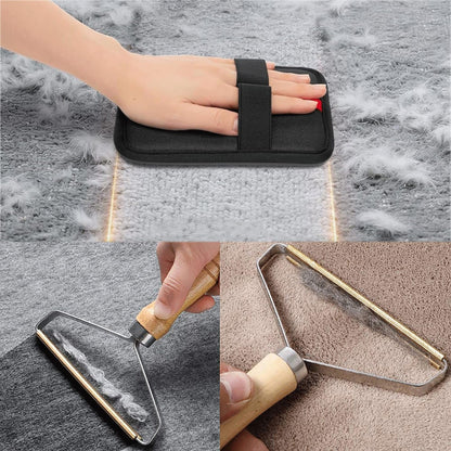 – 3 in 1 Pet Hair Removal Pro Life Carpet Rake with Adjustable Handle – Heavy Duty Dog & Cat Hair Remover for Carpet, Rug, Couch & Furniture – Reusable Lint Scraper Tool
