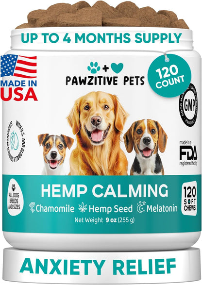 Chewable Flea and Tick Prevention for Dogs - 120 Soft Chews Made in USA - Oral Flea and Tick Control Pills for Small, Medium, Large Dogs and Puppies - Skin and Coat Supplement Treats for All Breeds