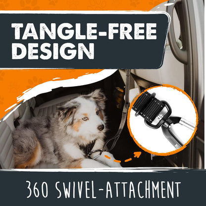 Dog Seat Belt for Car Headrest, for Small, Medium & Large Dogs