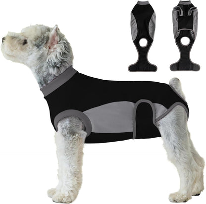 Dog Surgery Recovery Suit,Dog Recovery Suit After Surgery for Female Spay Male Neuter,Soft Anti Licking Recovery Suit for Dogs,Dog Onesie for Abdominal Wounds,Pink,S