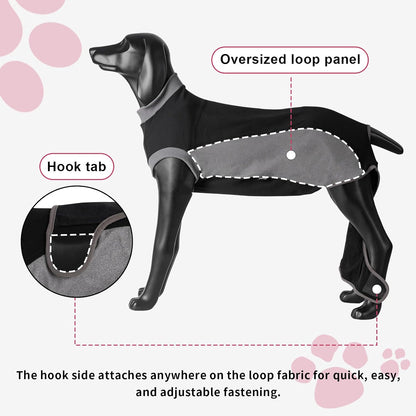 Dog Surgery Recovery Suit,Dog Recovery Suit After Surgery for Female Spay Male Neuter,Soft Anti Licking Recovery Suit for Dogs,Dog Onesie for Abdominal Wounds,Pink,S