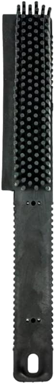 Detail King Rubber Pet Hair Removal Brush - Carpet & Upholstery - 1" Black Rubber Bristles