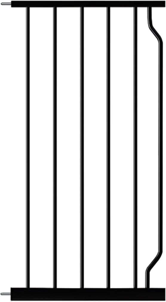 Fairy Baby Extra Wide Baby Gate Black 57.5-62 Inch Wide, Walk Through Pressure Mounted No Drill for Doorways, Long and Large Tension Dog Gates for Pet and Kids