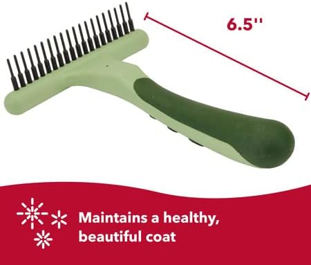 Coastal Pet Safari Dog De-Matting Comb and Undercoat Rake - Bundle for Matted Hair and Shedding Prevention