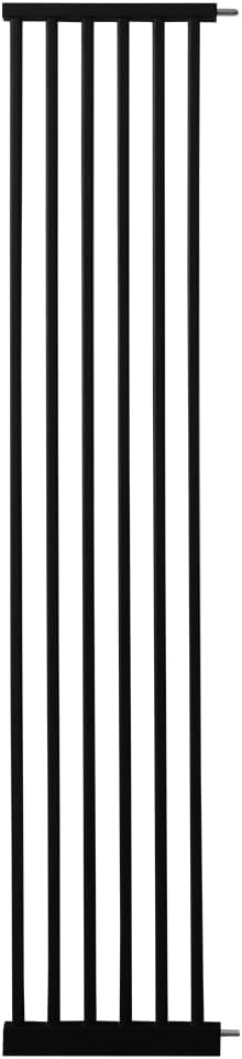 Lumizone Extra Tall Cat Gate 61.02" High Pressure Mounted Extra Wide 30.12"-34.05" (17Sizes) 1.37" Gap No Drilling Auto-Close Tall Pet Gate for Dogs (Black, 30.12"-34.05" W)
