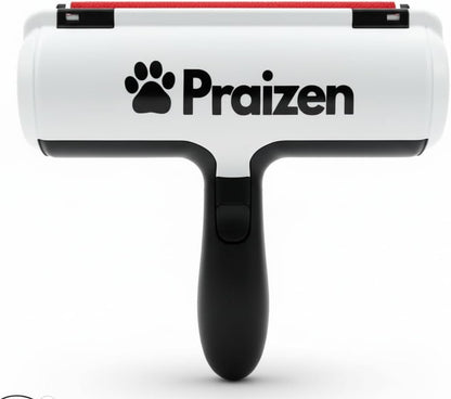 Reusable Pet Hair Remover Roller – Premium Black & White Lint and Fur Cleaner for Cat & Dog Owners, Ideal for Furniture, Rugs, Bedding, Upholstery, Stairs, Car Interiors & Household Surfaces