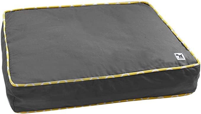 Molly Mutt Medium to Large Dog Bed Cover- Forever Young Print - Measures 27”X36”X5’’ - 100% Cotton - Durable - Breathable - Sustainable - Machine Washable Dog Bed Cover (Dd82b)