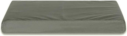 Dog Bed Cover,Waterproof Tough Plastic DIY Pet Bed Cover,Non Stick Hair Easy to Clean Rectangular Fillable Dog Bed Covers with Zipper(Dark Grey,44" L x 32" W x 4" Th,Cover Only)