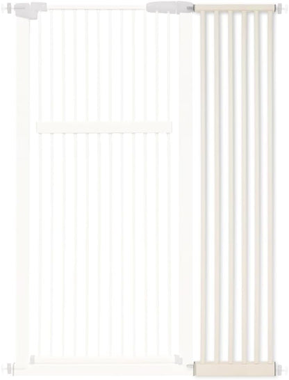 Lumizone Extra Tall Cat Gate 61.02" High Pressure Mounted Extra Wide 30.12"-34.05" (17Sizes) 1.37" Gap No Drilling Auto-Close Tall Pet Gate for Dogs (Black, 30.12"-34.05" W)