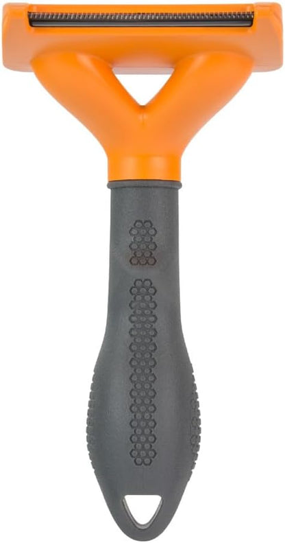 FURminator Large Dog Undercoat deShedding Tool for Long Hair, Reduces Loose Hair From Shedding