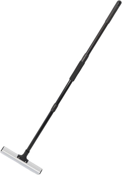 Pet Hair Removal Broom, Portable Multifunctional Dog Cat Hair Removal Tool, Adjustable Long Handle Carpet Scraper Rake, Lightweight for Home and On The Go