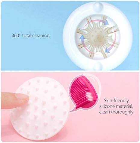 Creation Core Portable Dog Paw Washer Cup Pet Paw Cleaner for Dogs Cats Grooming with Muddy Paws Comfortable Silicone Dog Feet Cleaner Automatic, Blue
