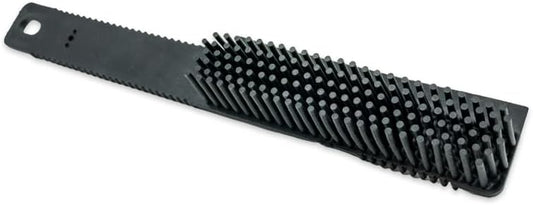 Detail King Rubber Pet Hair Removal Brush - Carpet & Upholstery - 1" Black Rubber Bristles