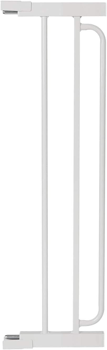 Extra Wide Baby Gate with Door 53.4-62 Inch Pressure Mounted, Auto Close Child Baby Gates for Doorways No Drill, Walk Through Dog Gate Indoor for The House, White