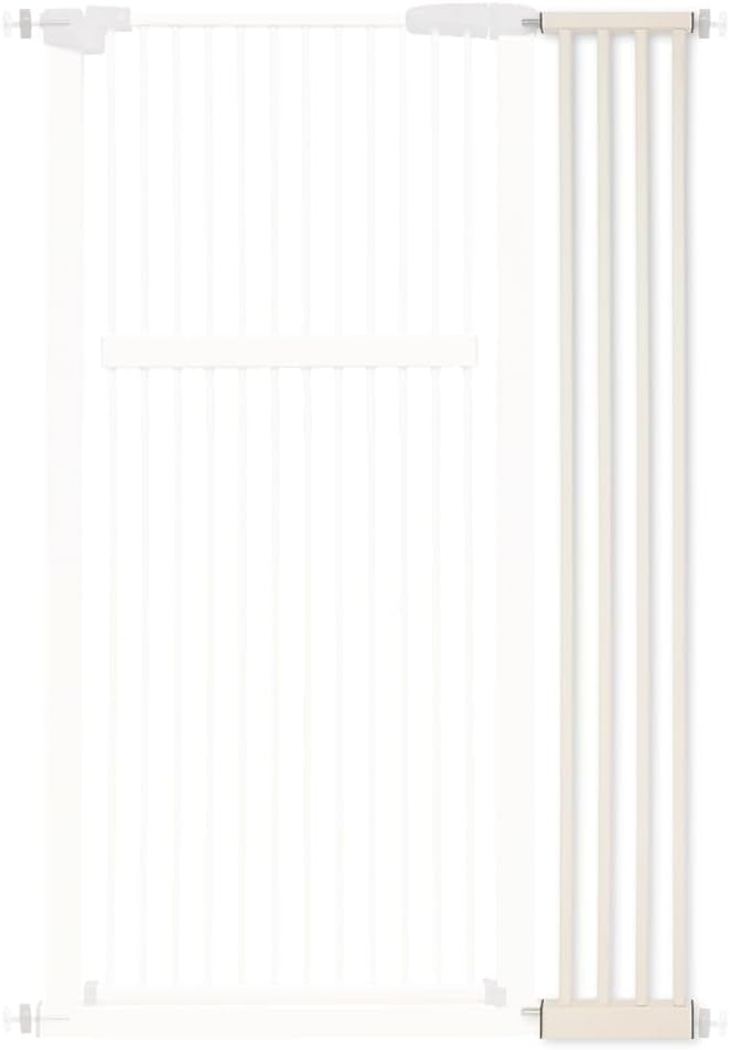 Lumizone Extra Tall Cat Gate 61.02" High Pressure Mounted Extra Wide 30.12"-34.05" (17Sizes) 1.37" Gap No Drilling Auto-Close Tall Pet Gate for Dogs (Black, 30.12"-34.05" W)